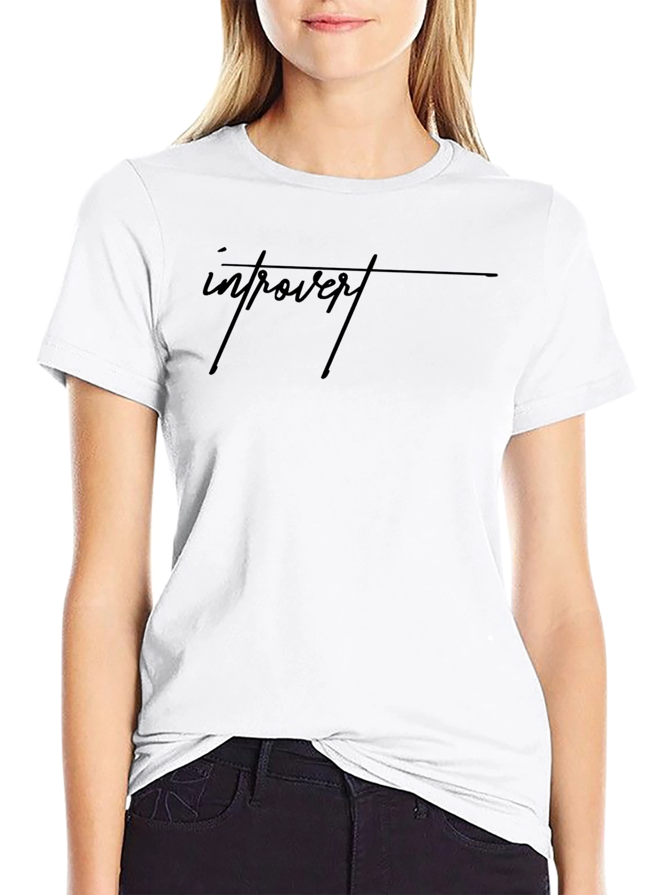 Introvert T-Shirt - Soft & Stylish Comfort