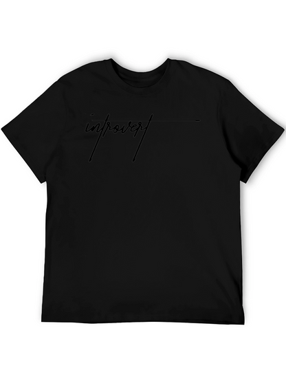 Introvert T-Shirt - Soft & Stylish Comfort