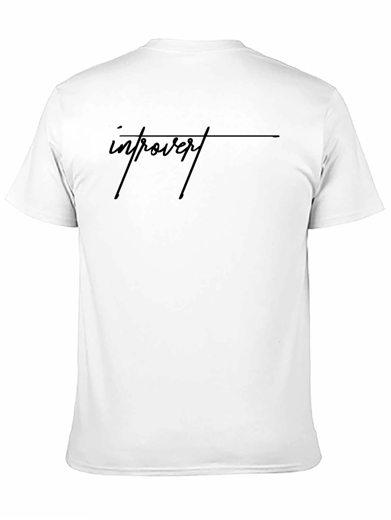 Introvert T-Shirt - Soft & Stylish Comfort