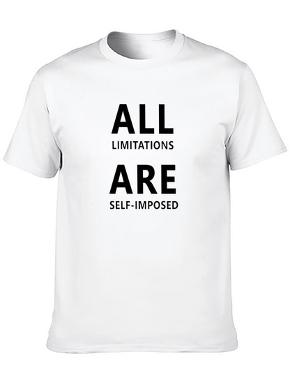 All Limitations Are Self-Imposed Graphic Tee