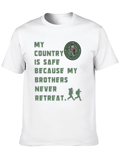 Kosovo Police Brothers Never Retreat T-Shirt