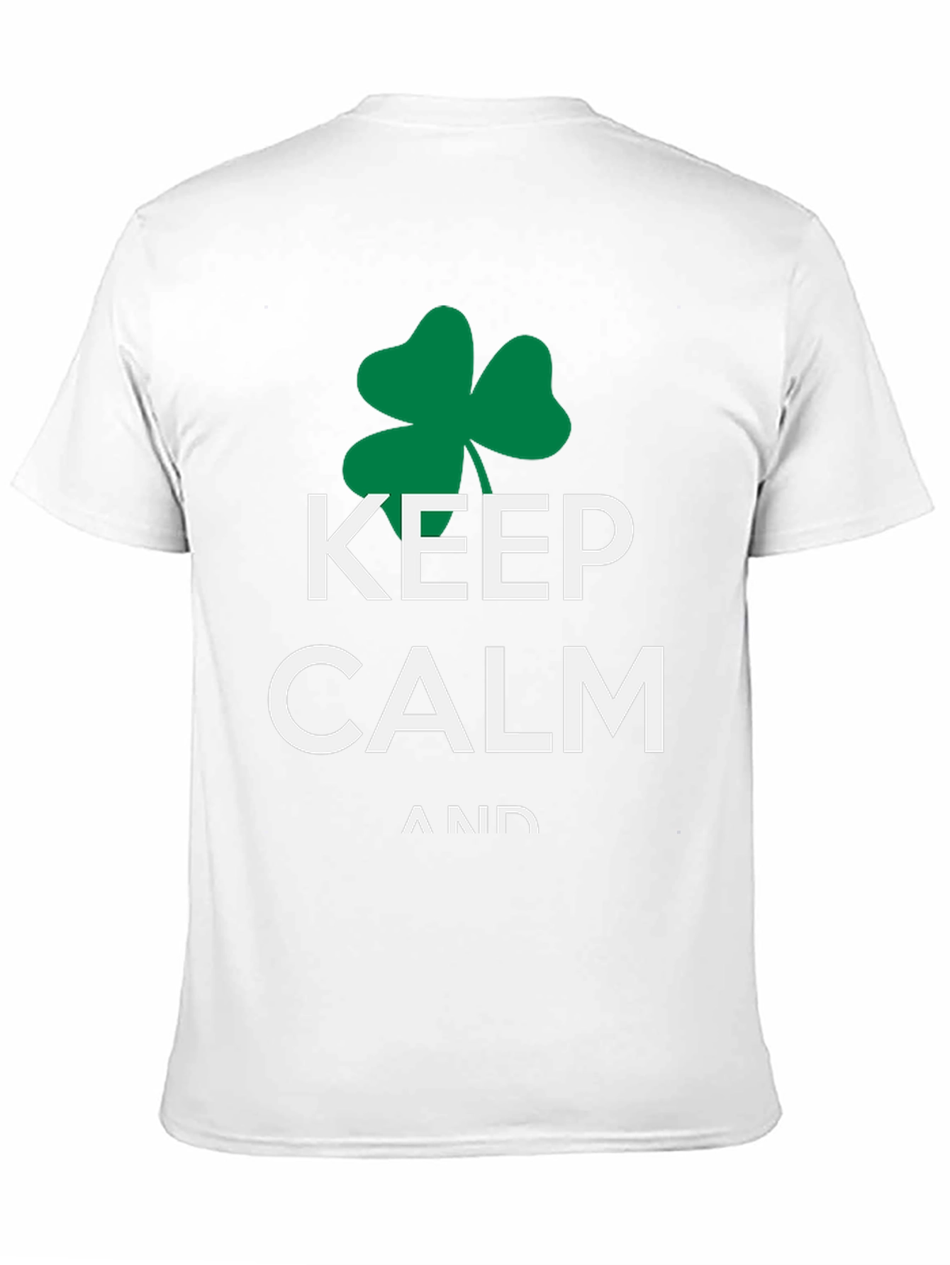 Keep Calm Shamrock T-Shirt - St. Patricks Day Tee