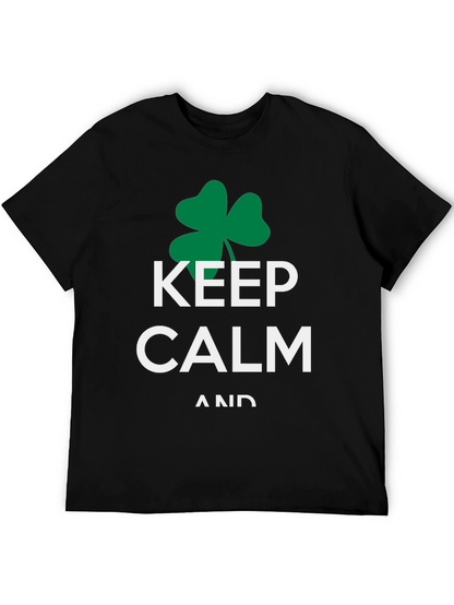 Keep Calm Shamrock T-Shirt - St. Patricks Day Tee