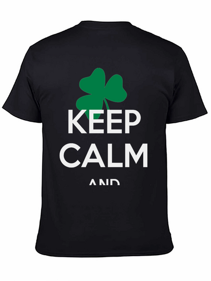 Keep Calm Shamrock T-Shirt - St. Patricks Day Tee