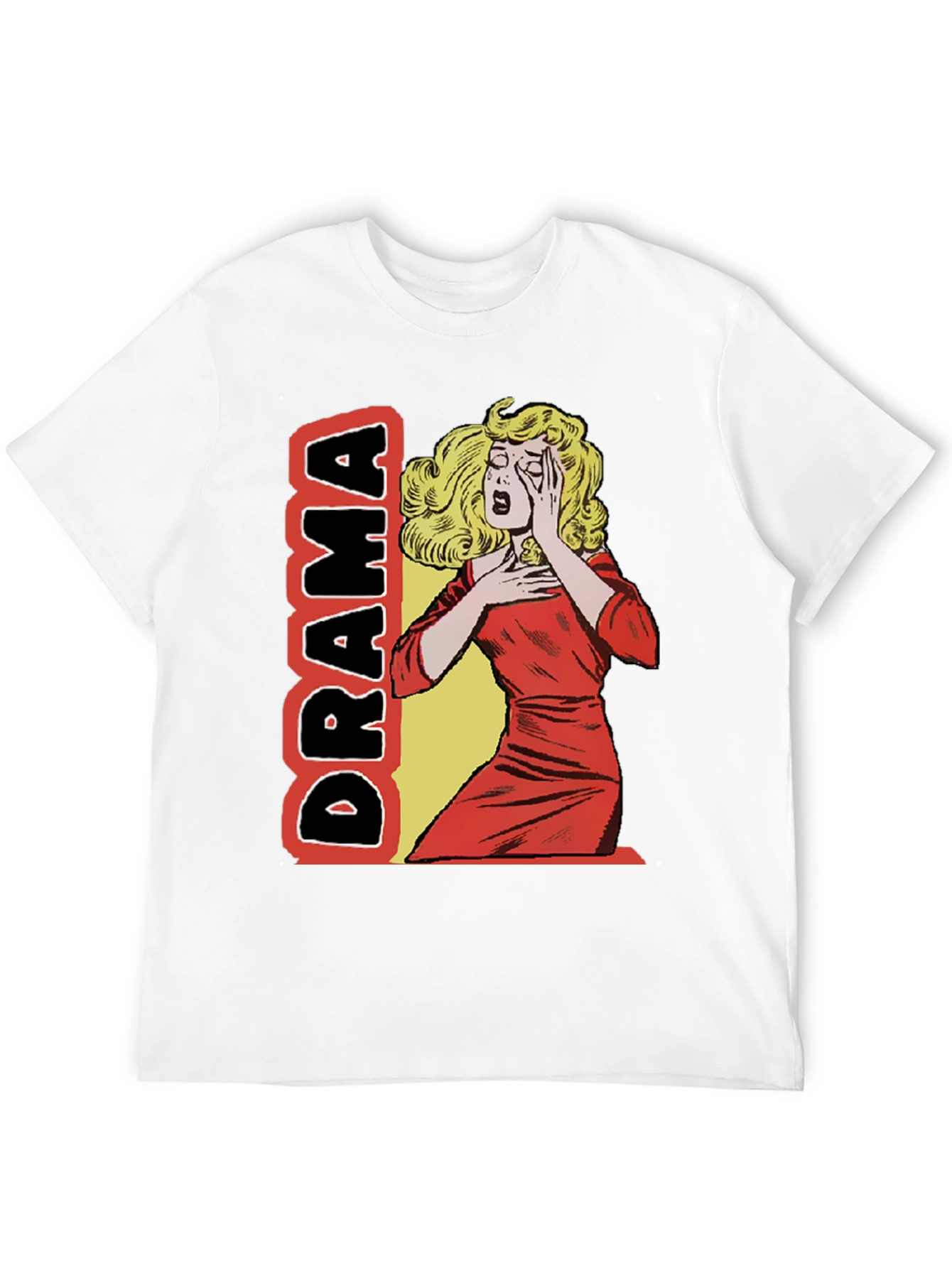 Drama Queen Graphic Tee - Black