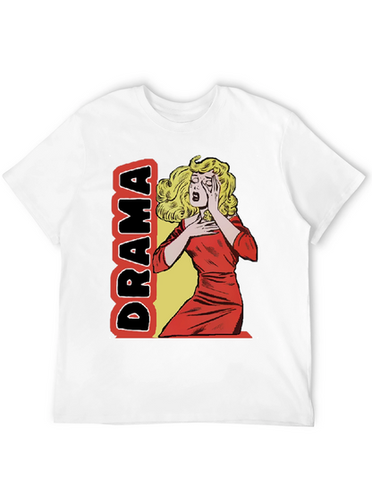 Drama Queen Graphic Tee - Black