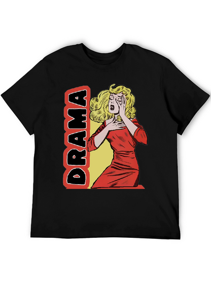 Drama Queen Graphic Tee - Black