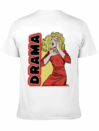 Drama Queen Graphic Tee - Black