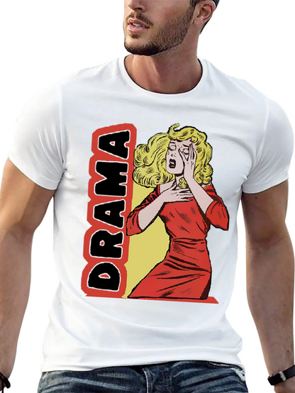 Drama Queen Graphic Tee - Black