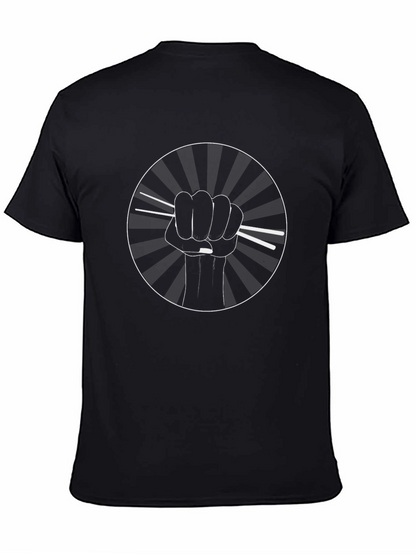 Chopstick Power T-Shirt - Black Graphic Tee