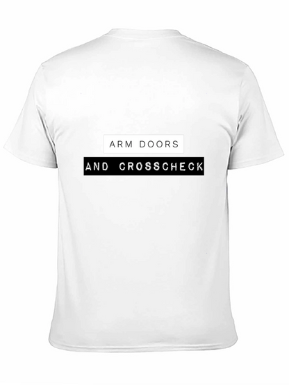 Arm Doors & Crosscheck Black T-Shirt