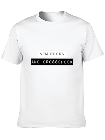 Arm Doors & Crosscheck Black T-Shirt