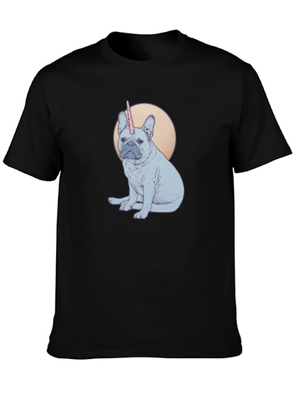 Unicorn French Bulldog Graphic Tee