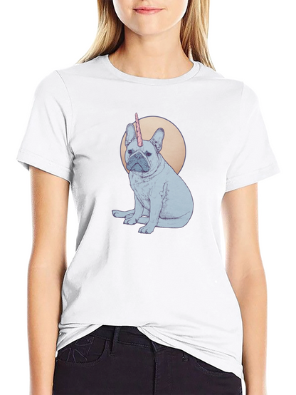 Unicorn French Bulldog Graphic Tee