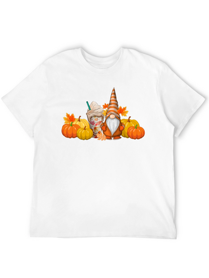 Autumn Gnome Pumpkin Spice T-Shirt