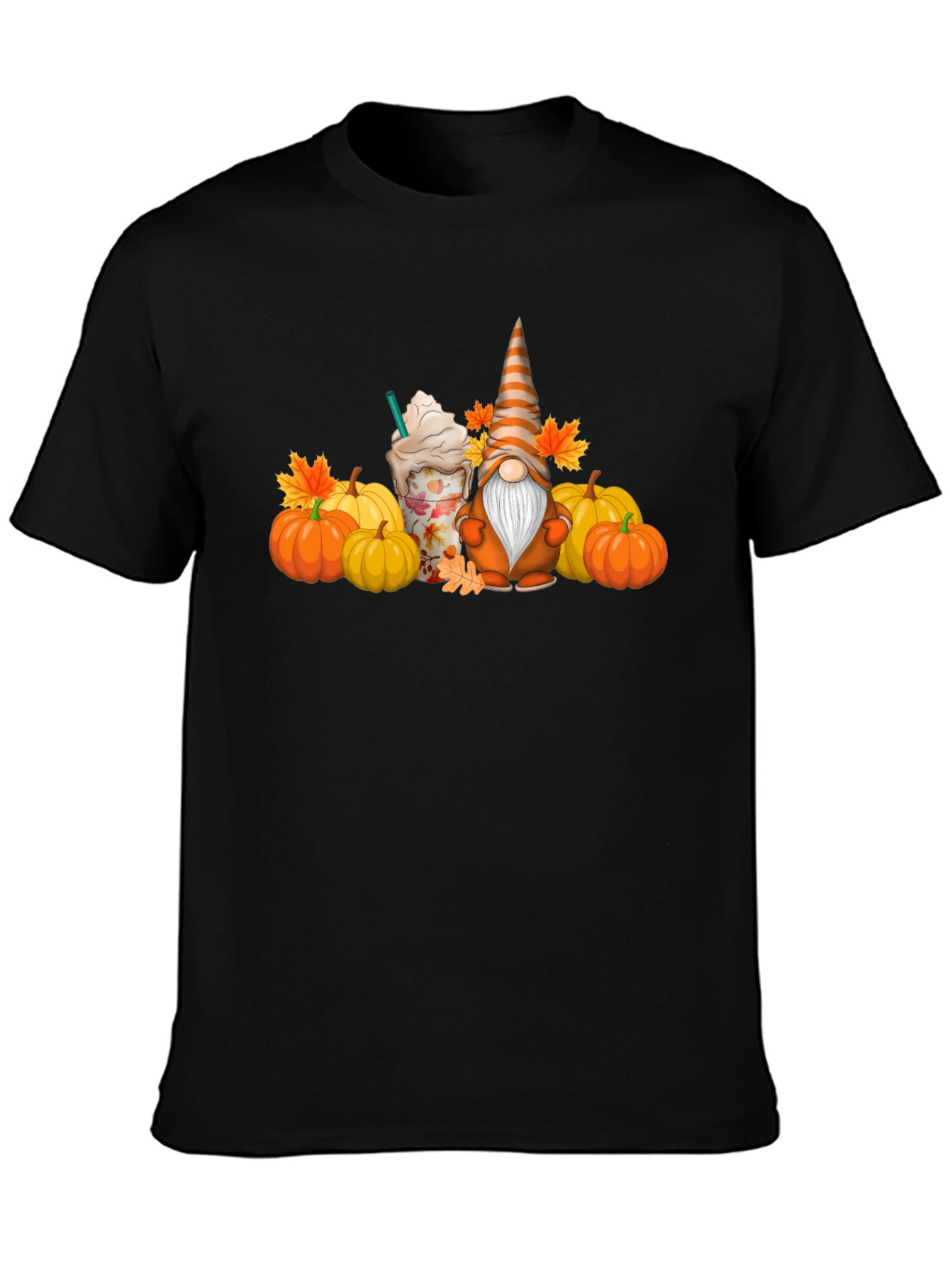 Autumn Gnome Pumpkin Spice T-Shirt