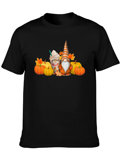 Autumn Gnome Pumpkin Spice T-Shirt