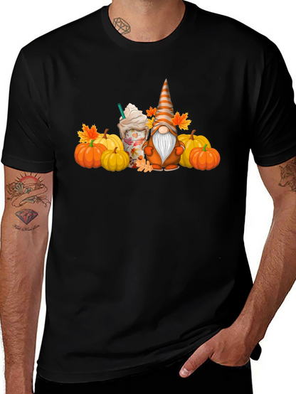 Autumn Gnome Pumpkin Spice T-Shirt