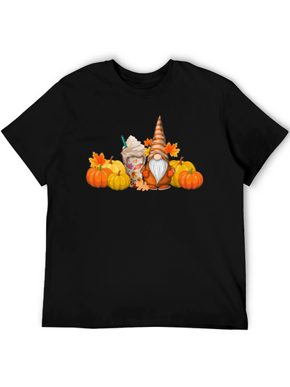 Autumn Gnome Pumpkin Spice T-Shirt