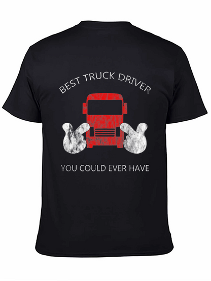 Best Truck Driver T-Shirt - Novelty Graphic Tee