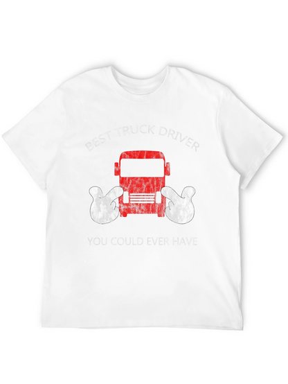 Best Truck Driver T-Shirt - Novelty Graphic Tee