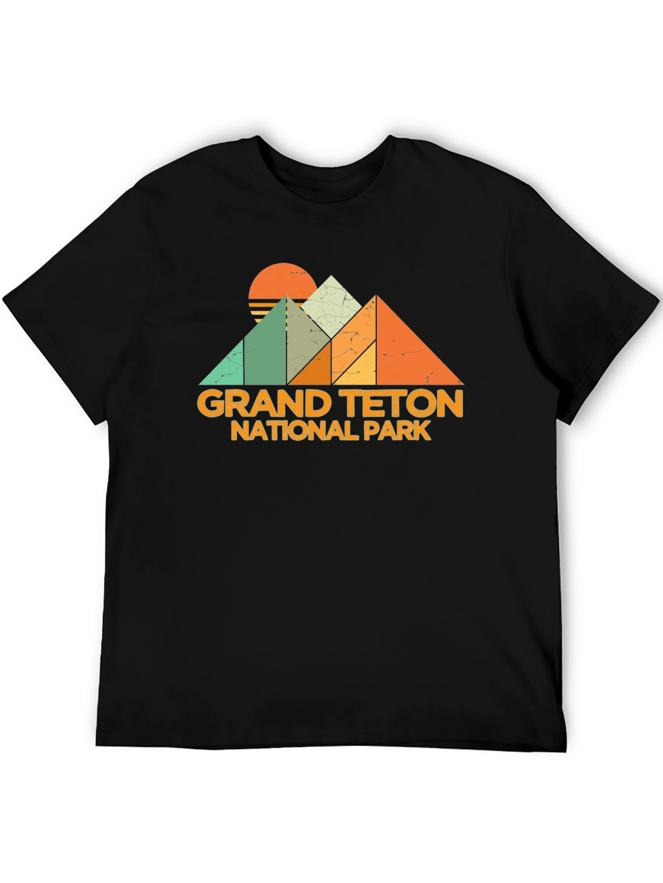 Grand Teton National Park Retro Graphic Tee