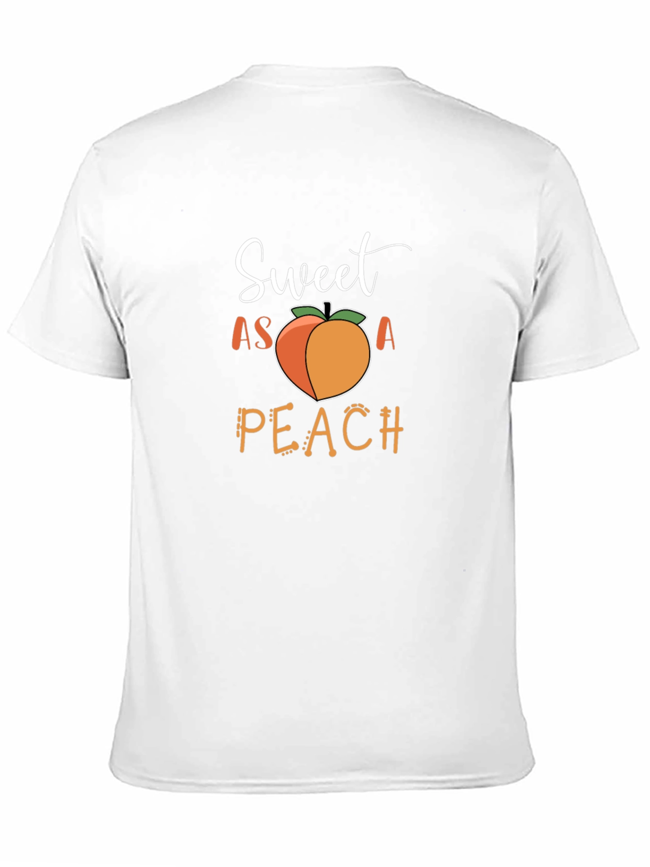 Sweet As A Peach Graphic T-Shirt - Unisex