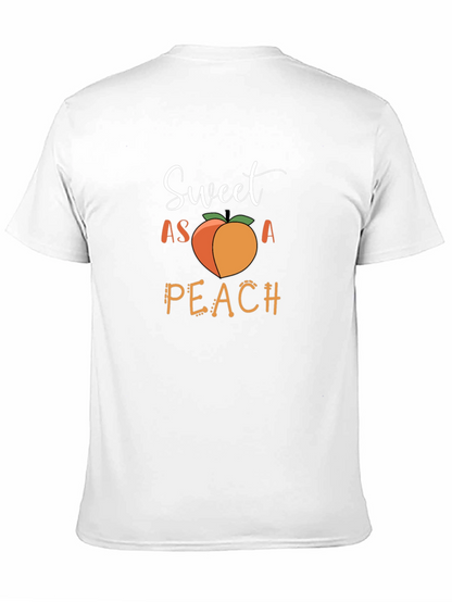 Sweet As A Peach Graphic T-Shirt - Unisex