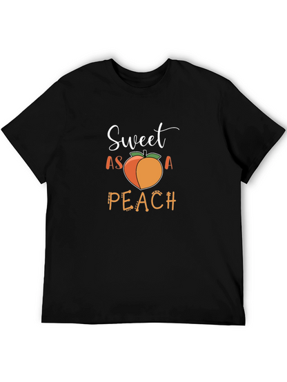 Sweet As A Peach Graphic T-Shirt - Unisex