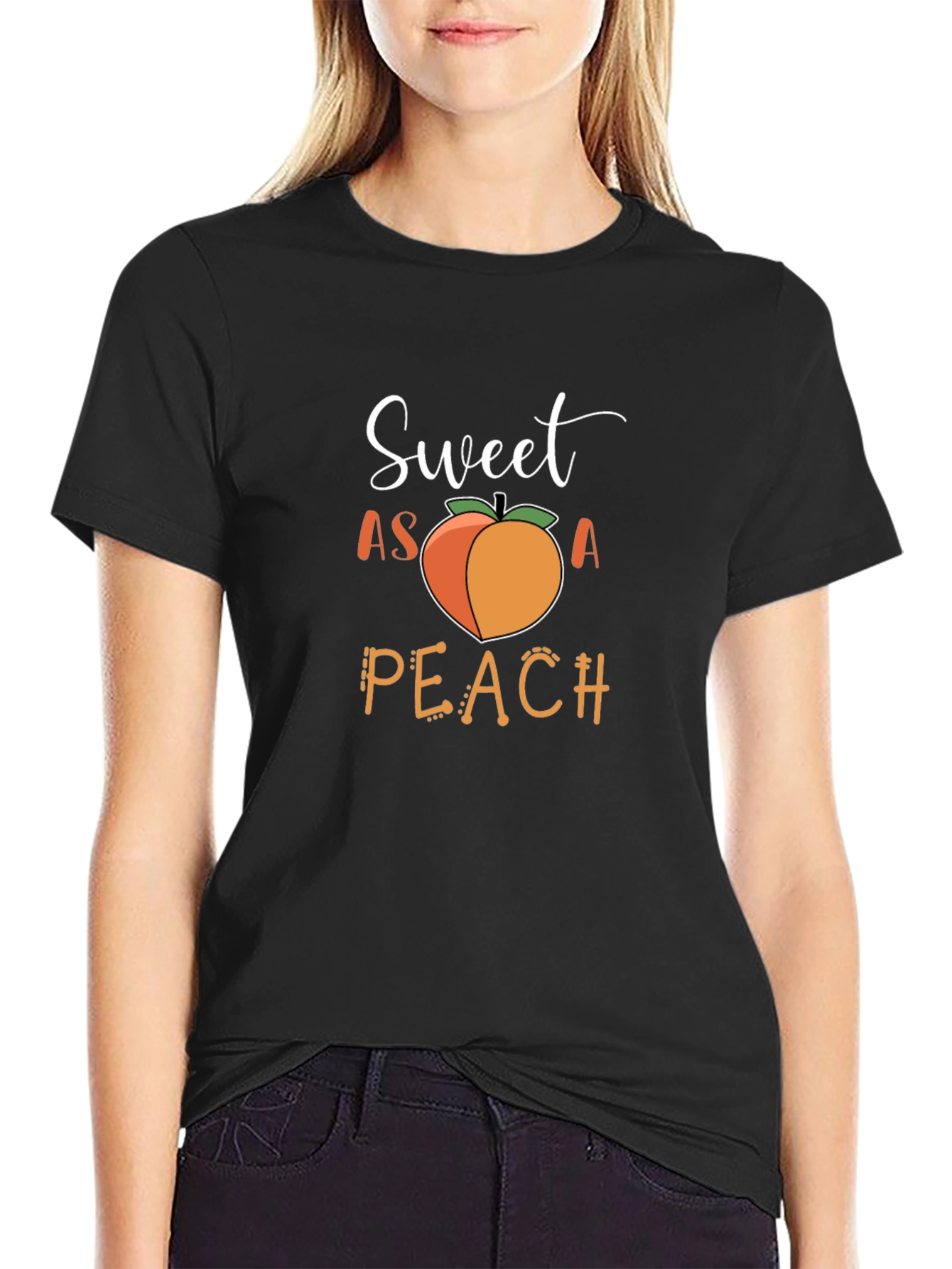 Sweet As A Peach Graphic T-Shirt - Unisex