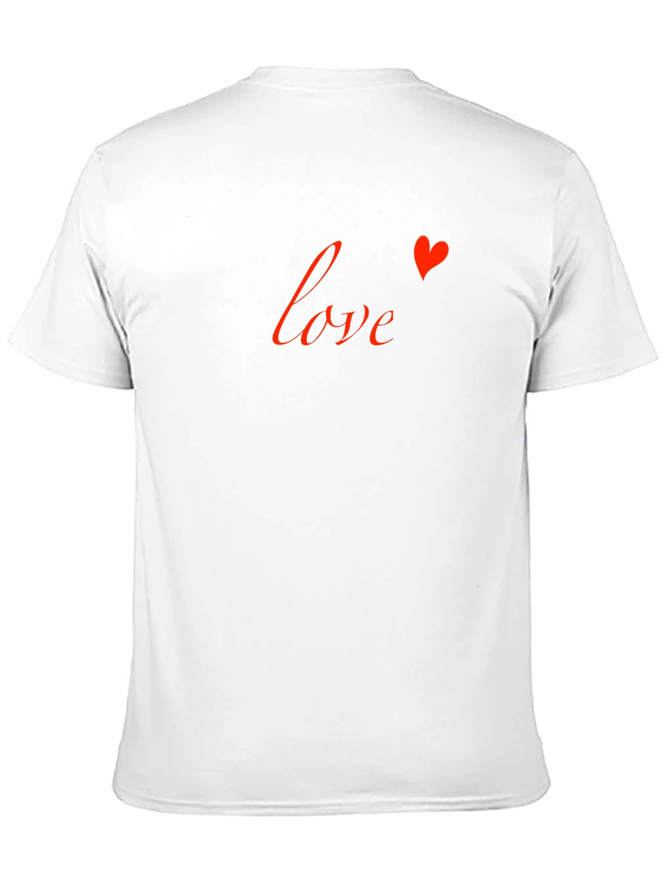 Love Heart Graphic Tee - Stylish Black T-Shirt