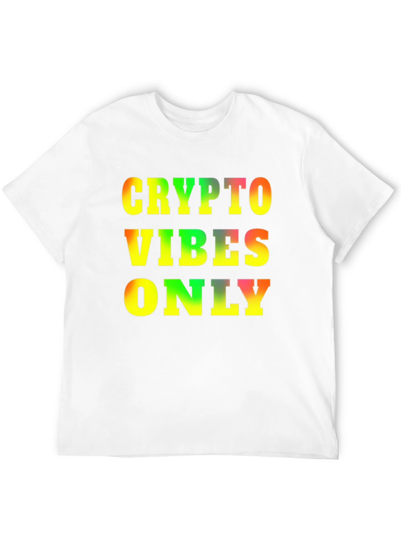 Crypto Vibes Only T-Shirt - Bold Graphic Tee