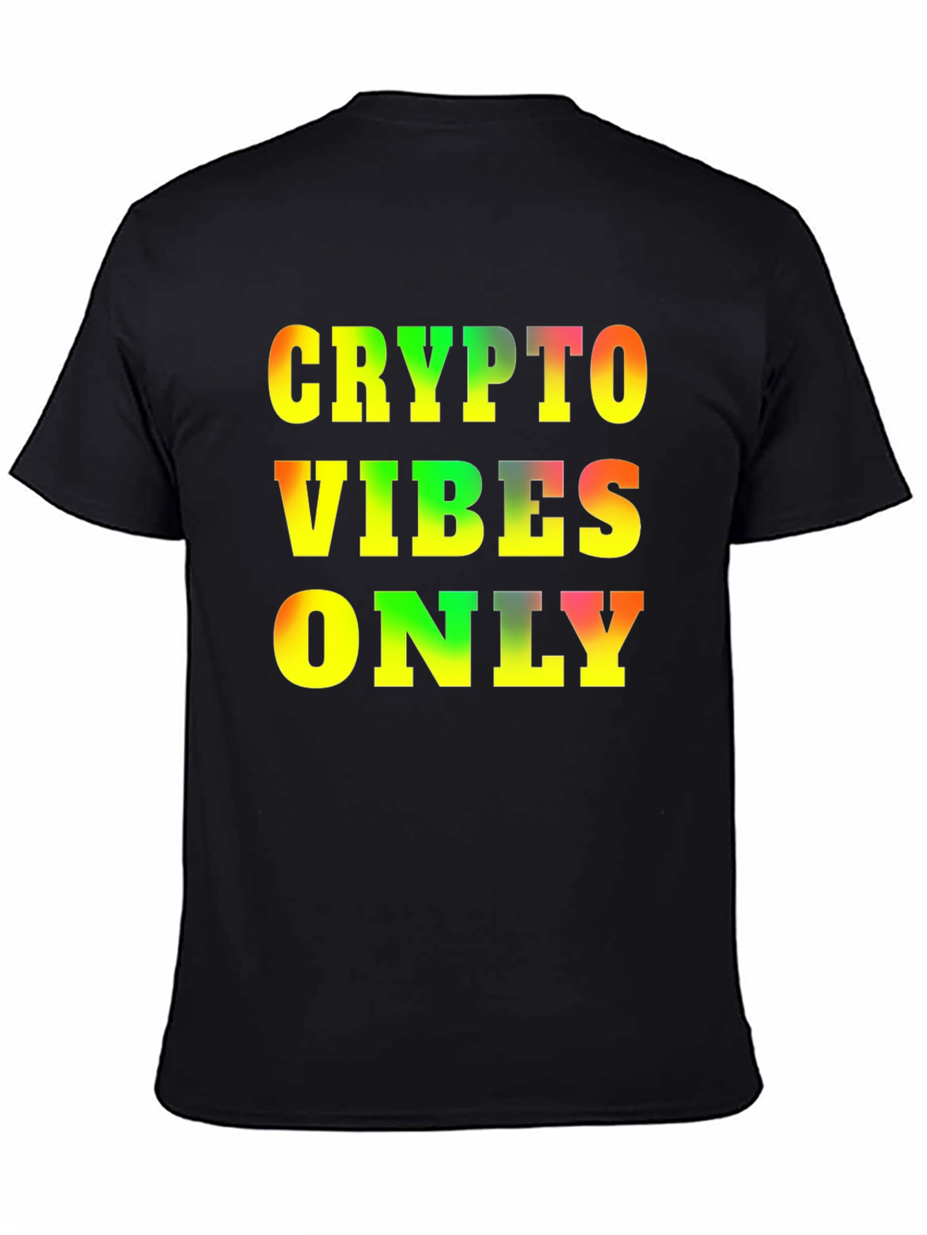 Crypto Vibes Only T-Shirt - Bold Graphic Tee