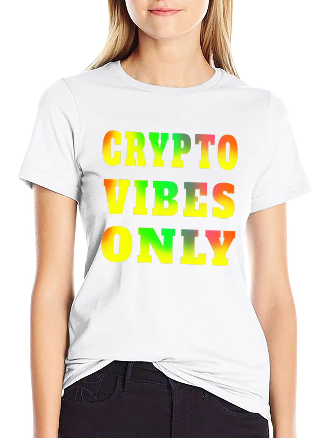 Crypto Vibes Only T-Shirt - Bold Graphic Tee