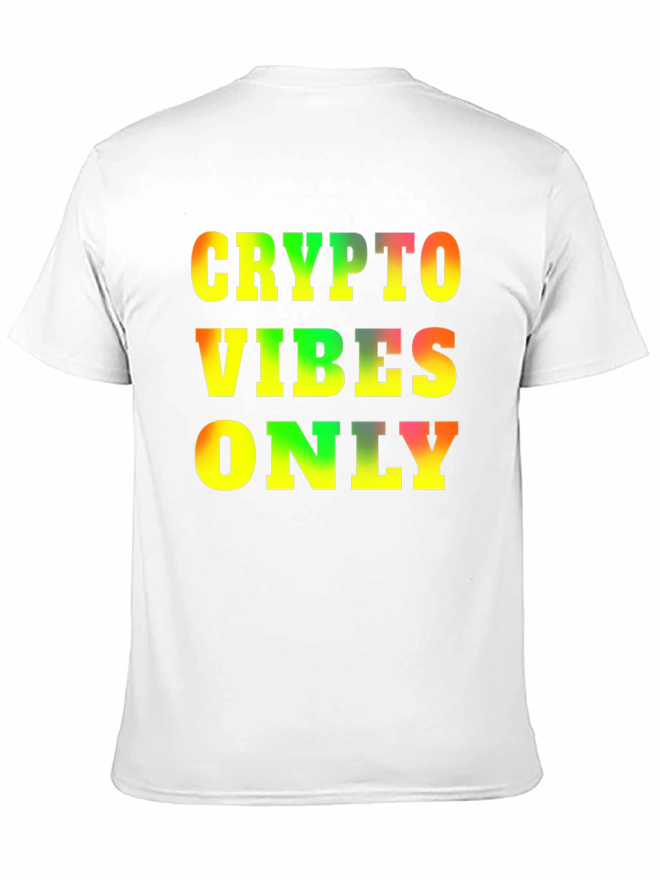 Crypto Vibes Only T-Shirt - Bold Graphic Tee
