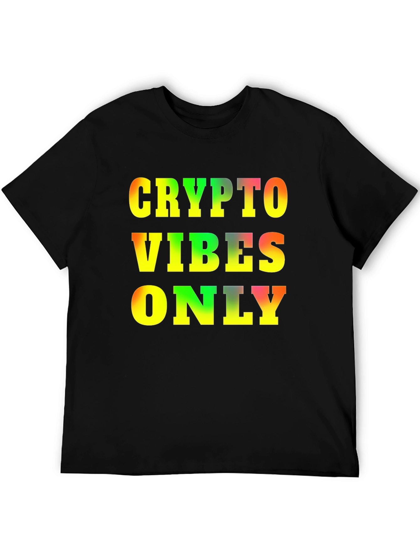 Crypto Vibes Only T-Shirt - Bold Graphic Tee