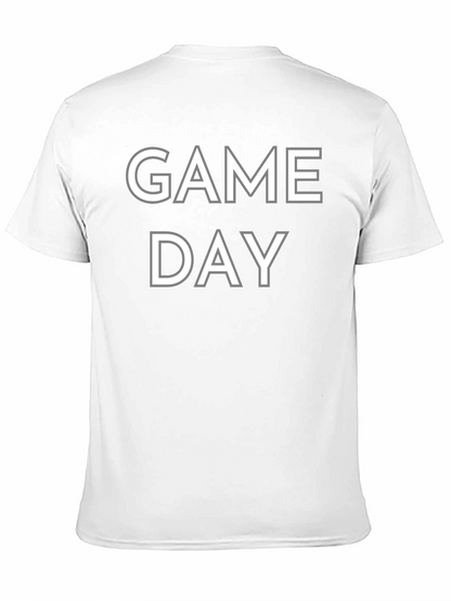 Game Day T-Shirt - Black Cotton Tee