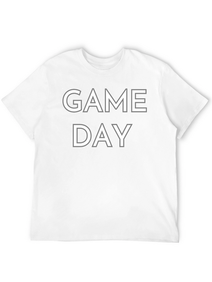 Game Day T-Shirt - Black Cotton Tee
