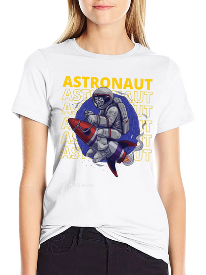 Astronaut Fly to the Moon T-Shirt