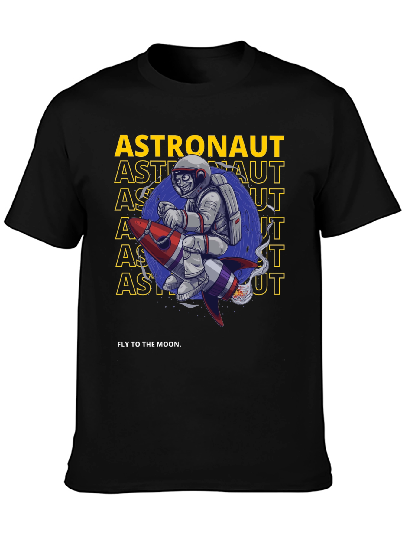 Astronaut Fly to the Moon T-Shirt
