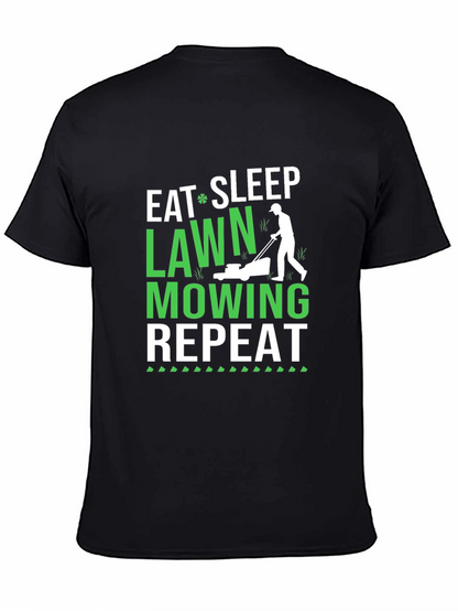 Eat Sleep Lawn Mowing Repeat T-Shirt