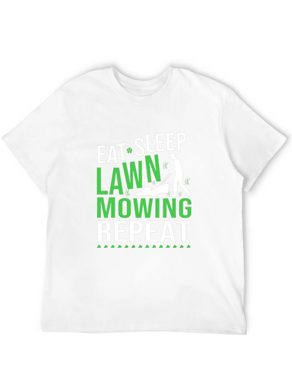 Eat Sleep Lawn Mowing Repeat T-Shirt