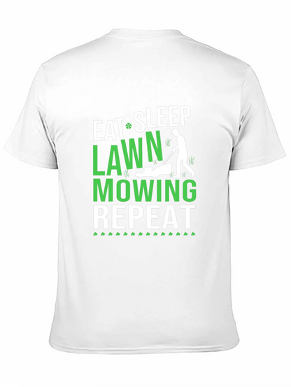 Eat Sleep Lawn Mowing Repeat T-Shirt