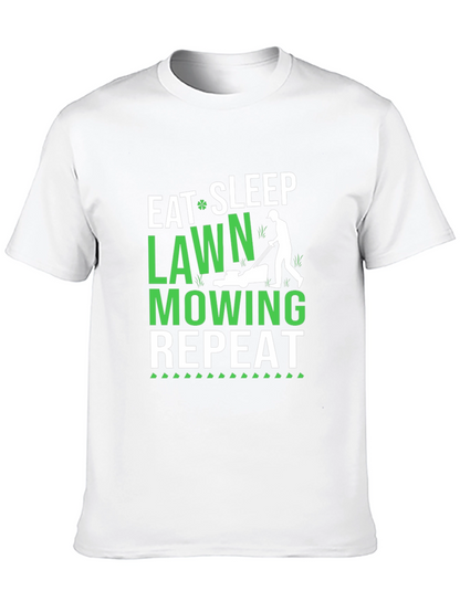 Eat Sleep Lawn Mowing Repeat T-Shirt