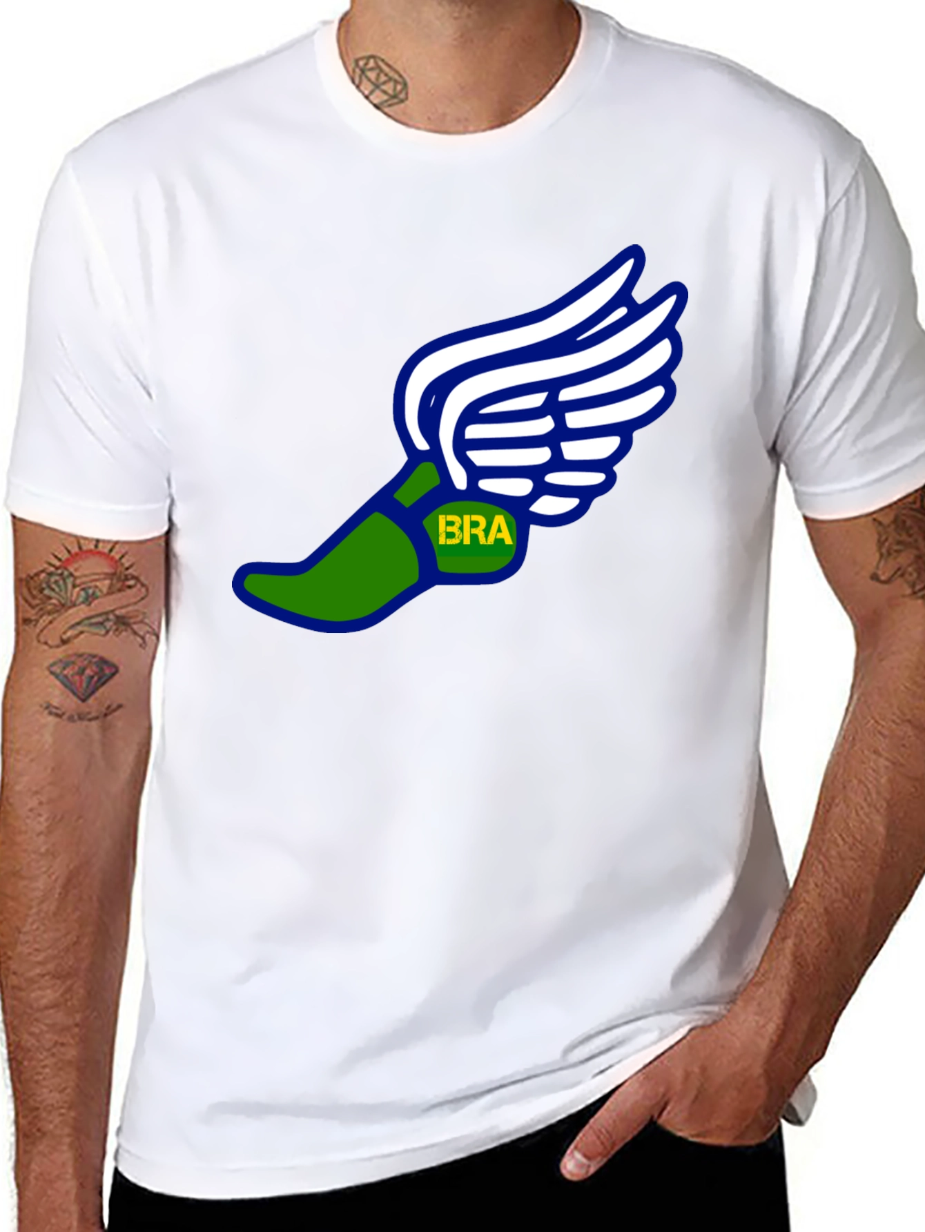 Winged Foot T-Shirt - Track and Field Running Tee