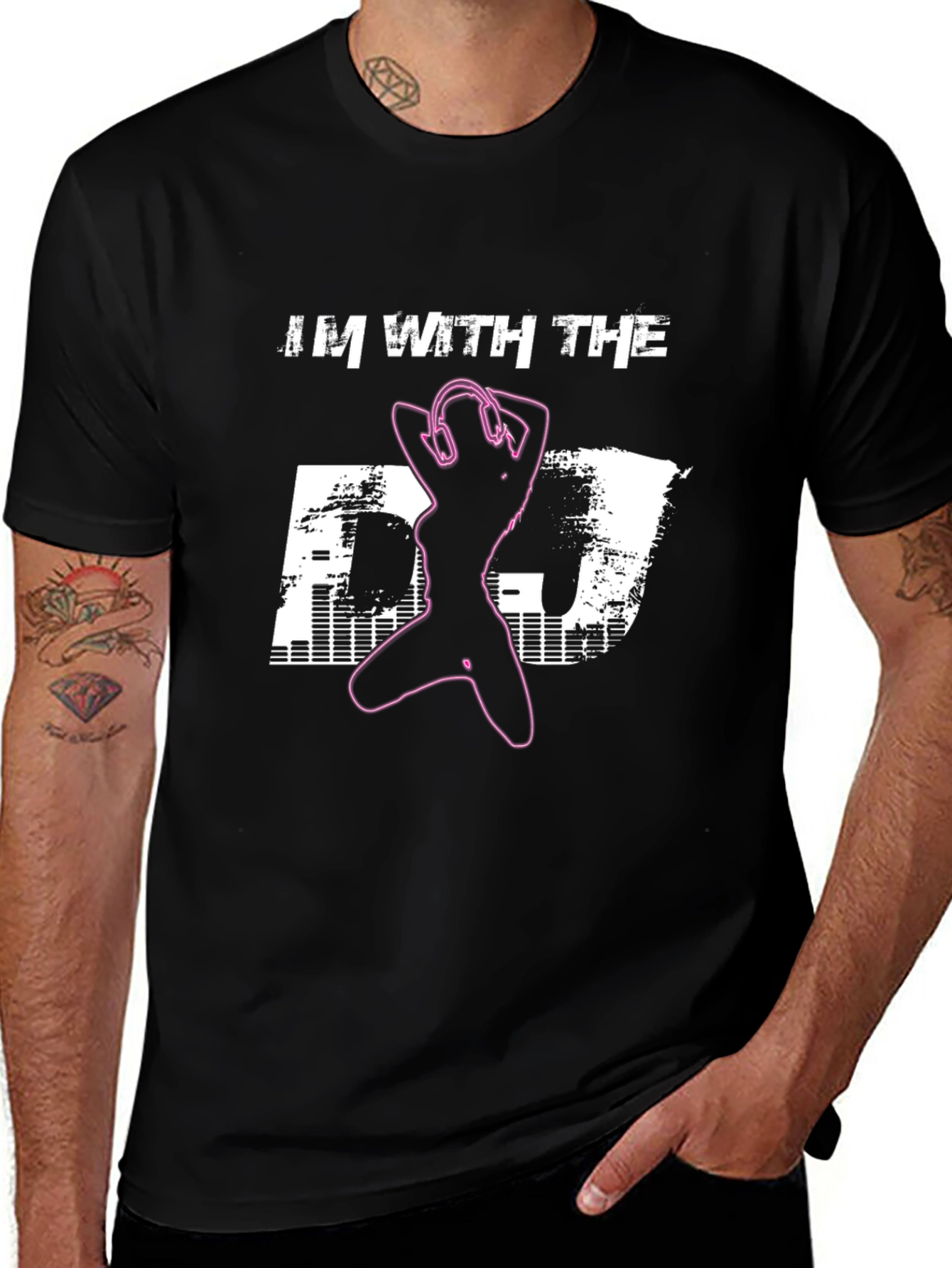Im With the DJ Graphic T-Shirt