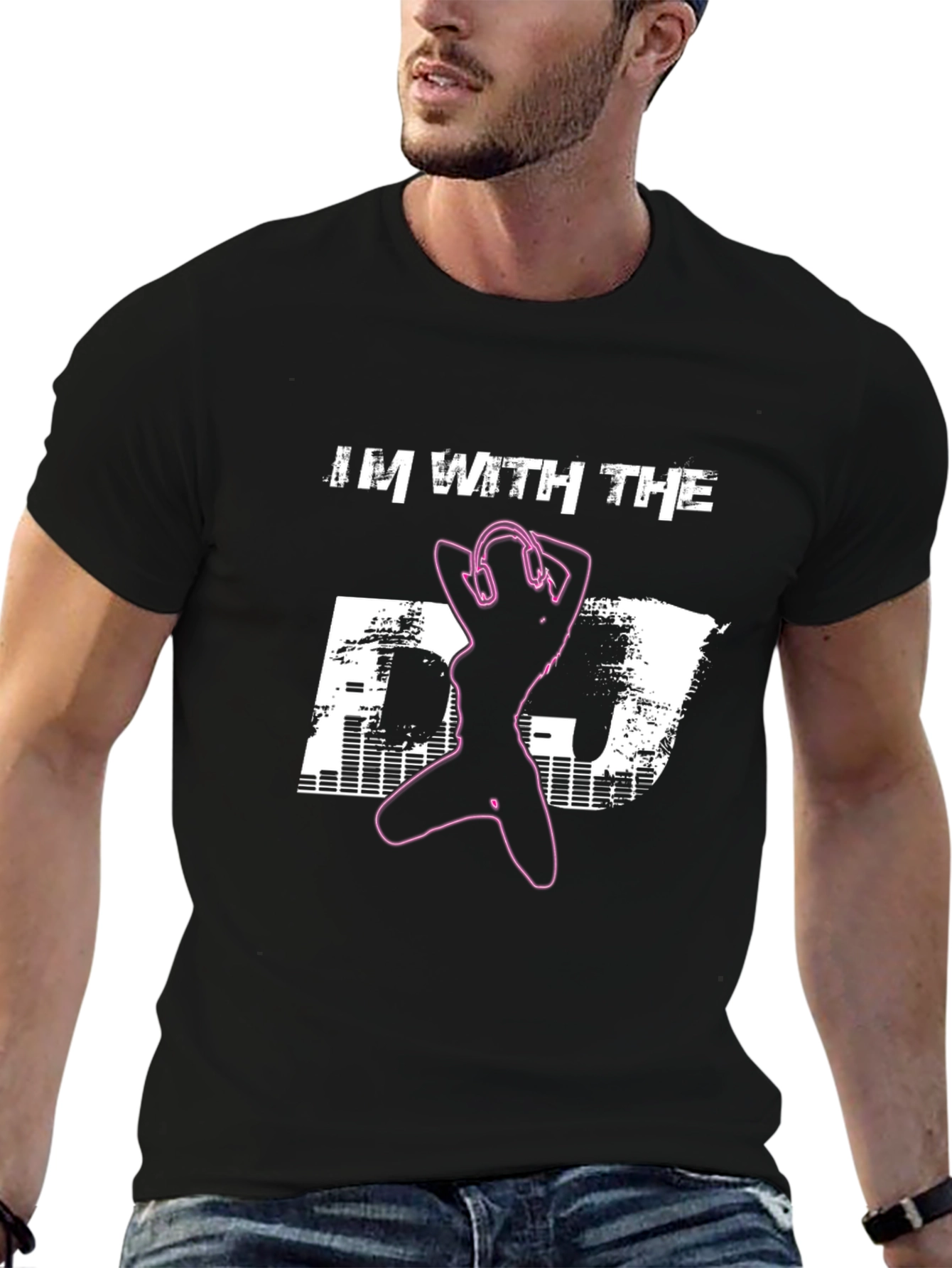 Im With the DJ Graphic T-Shirt