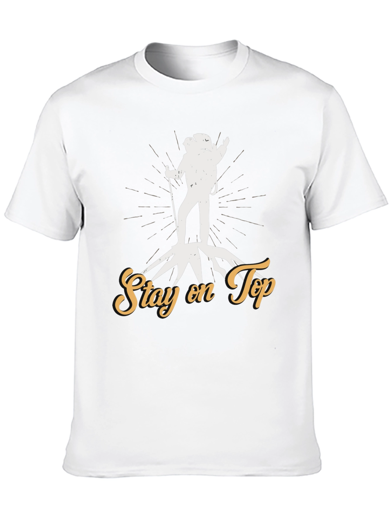 Stay on Top Hiking Graphic Tee