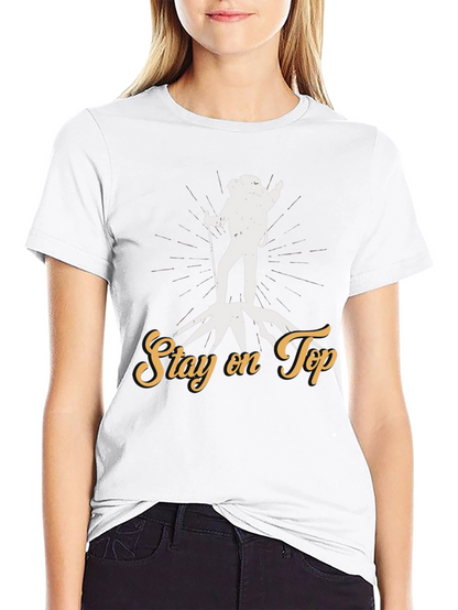Stay on Top Hiking Graphic Tee