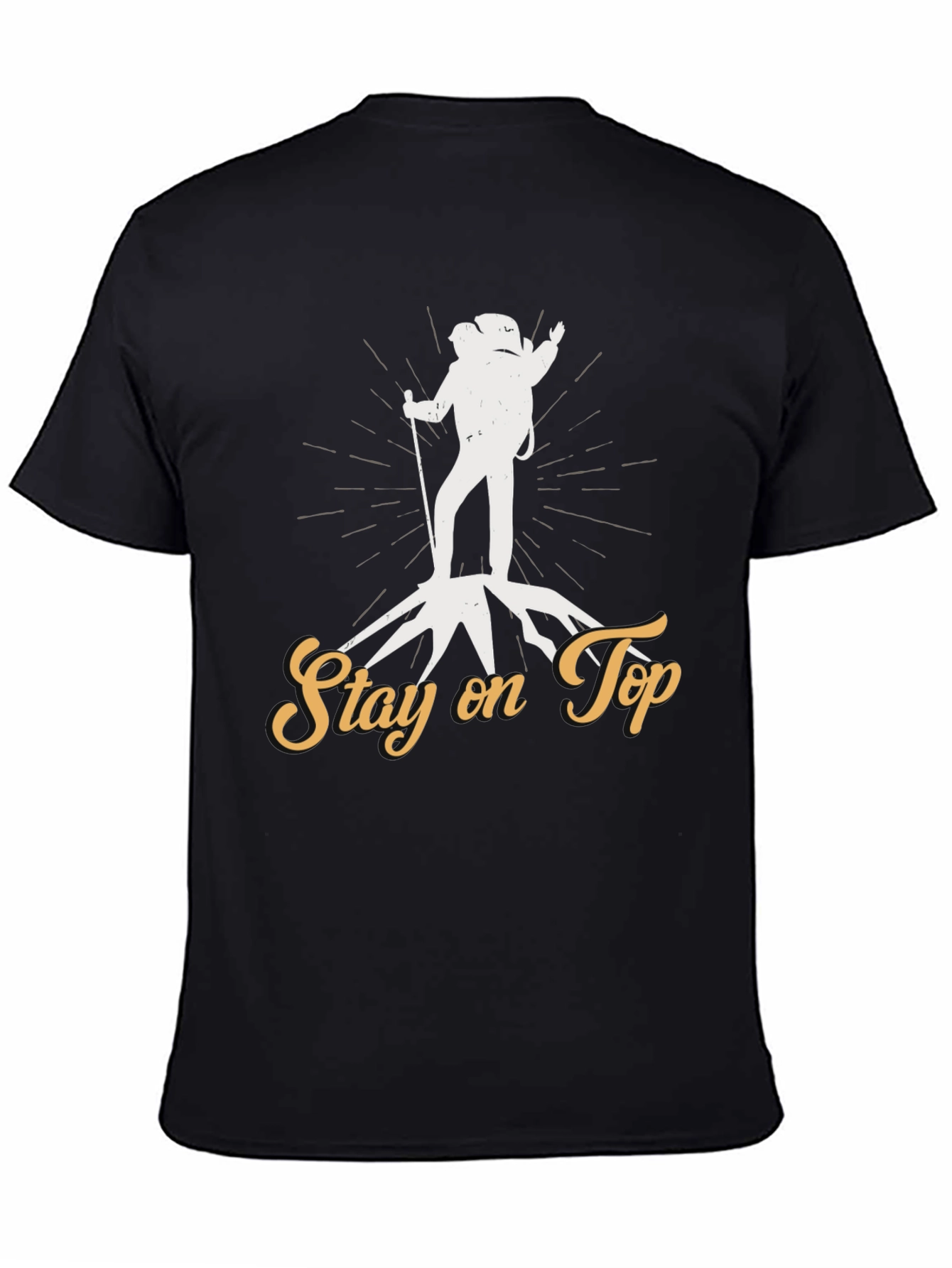 Stay on Top Hiking Graphic Tee